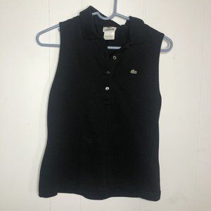 Sleeveless Lacoste Polo Shirt